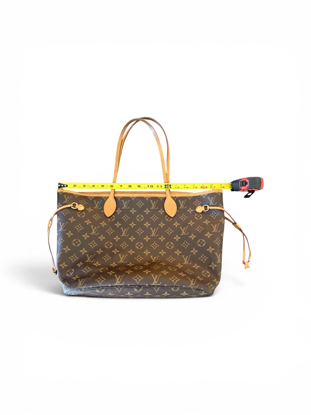 Louis Vuitton Monogram Nov 2015 Canvas Neverfull Tote - Brown and Tan - Picture 11 of 14
